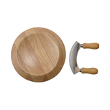 Herb Cutting Board w/Mezzaluna