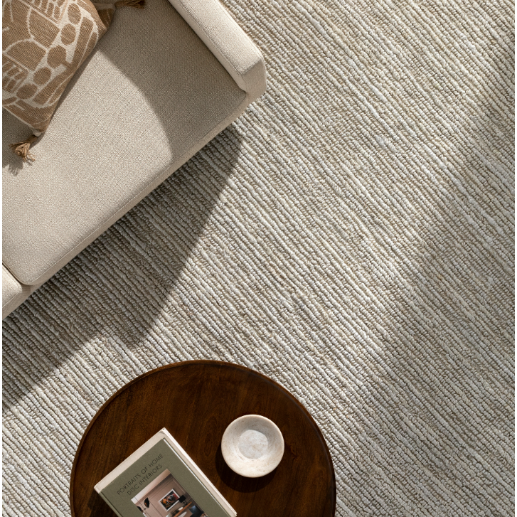 Continental Jute Rug in Ivory