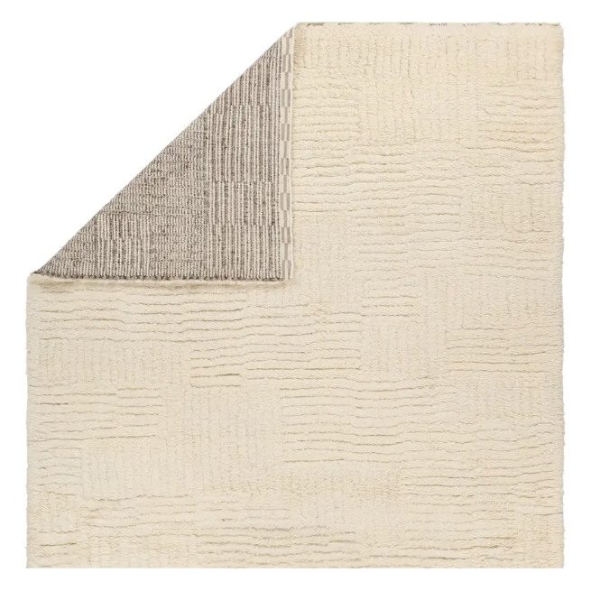 Kounga Pyle Rug in Fog/Oyster Gray