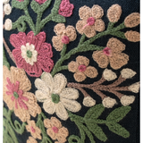 Embroidered Floral Doorstop