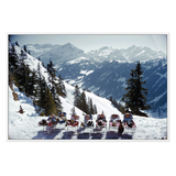 Lounging in Gstaad by Slim Aarons