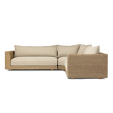 Sylvan Outdoor 3Pc Sectional in Casa Cream