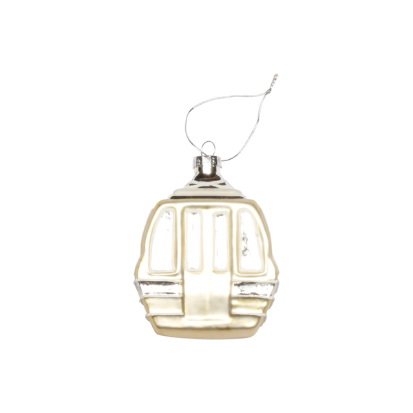 Champagne Gondola Ornament