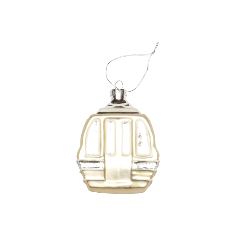 Champagne Gondola Ornament