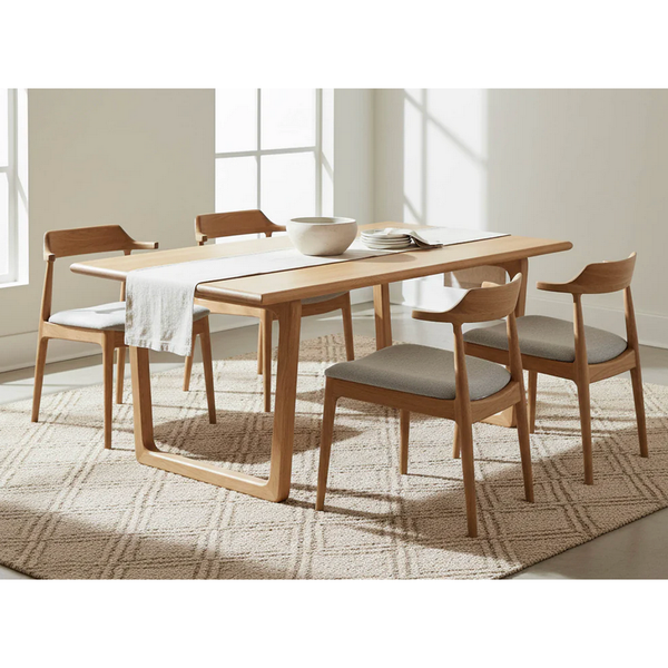 Elixir Dining Table - Biscotti Oak