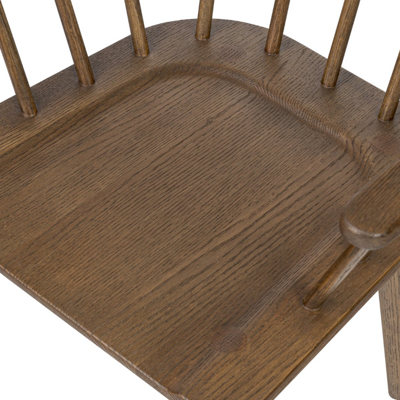 Thalia Dining Chair in Almond Oak