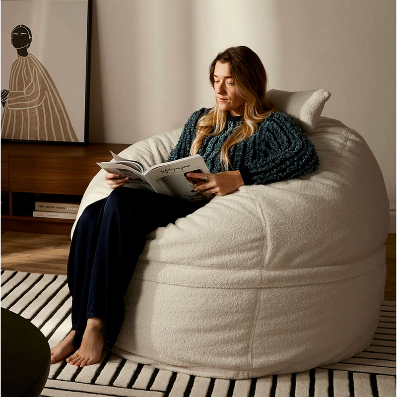Jazz Sherpa Foam Lounger