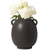 Capri Double Handle Vase in Brown