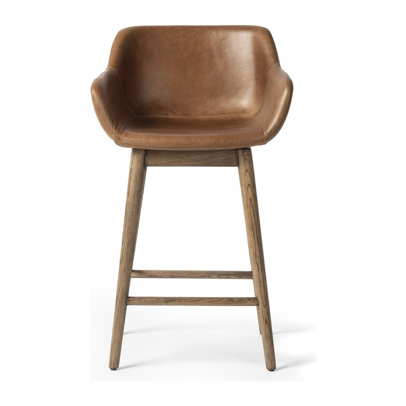 Hannah Swivel Stool in Sonoma Chestnut