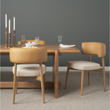 Motley Dining Chair in Tan/ Cream