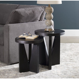 Nadette Nesting Tables | Black