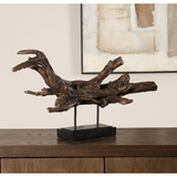 Gilded Branch Sculpture