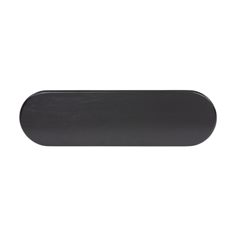 Paden Console Table in Aged Black Acacia