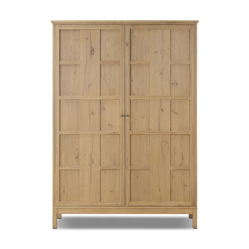 Alessio Cabinet in Aged Natural Oak