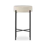 Nocona Stool in Savile Flax