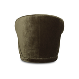 Rollo Club Chair in Distressed Khaki Green