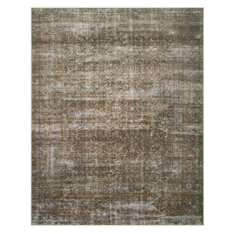 Billie Area Rug - Tabacco/Rust