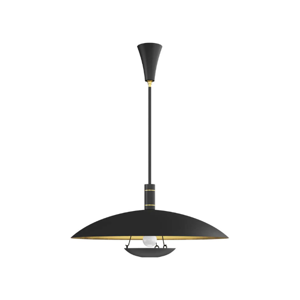 Wendell Pendant in Black