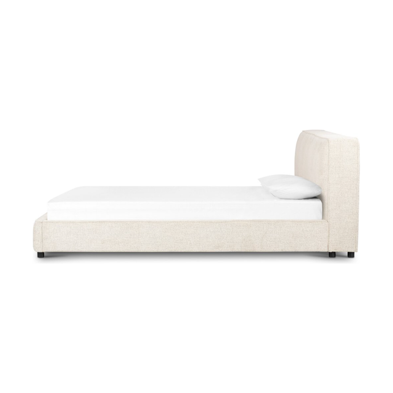 Aidan Bed in Plushtone Linen