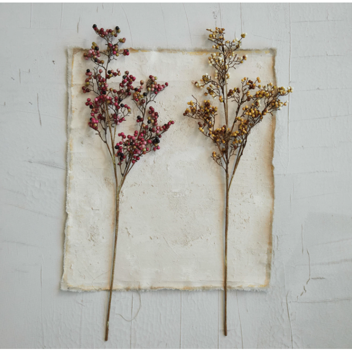 Burgundy Berry Stem