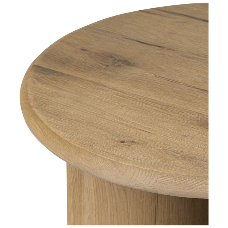 Paden End Table in Worn Oak Veneer