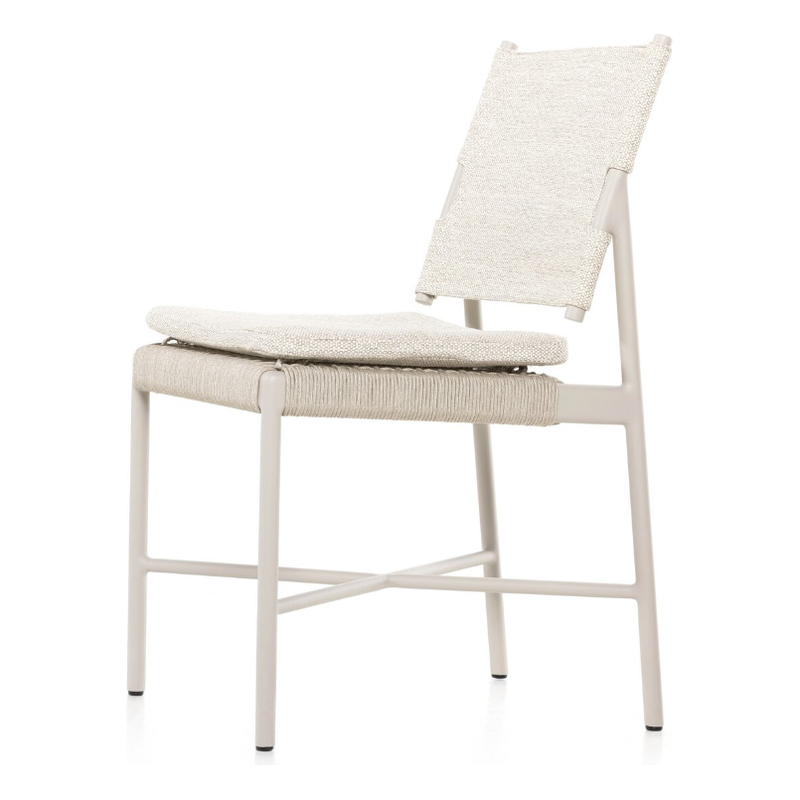 Miller Outdoor Dining Chair in Faye Sand