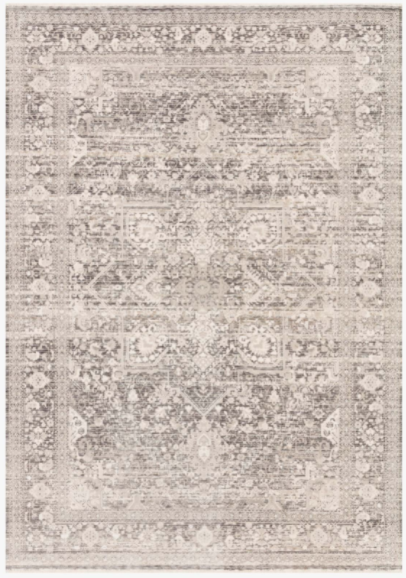 Homage Area Rug - Ivory and Grey
