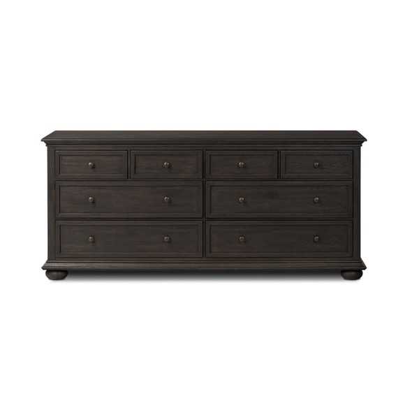 Geoffrey Wide Dresser in Smoked Black Veneer