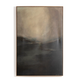 Fog I by Lauren Fuhr w/ Oak Frame
