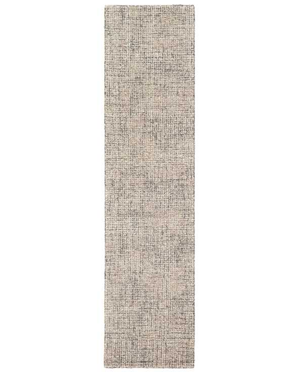 Aiden Rug in Gray/Ivory