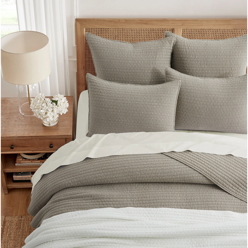 Eyelet Quilt Set