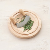 Herb Cutting Board w/Mezzaluna
