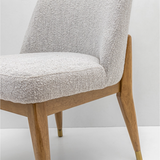 Fawcett Dining Chair in Taupe Boucle