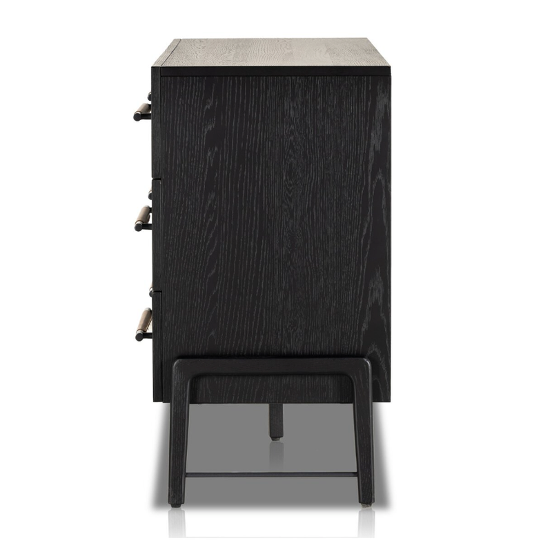 Rosedale 6 Drawer Dresser in Ebony Oak