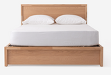 Marcel Oak 6 Drawer Storage Bed