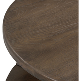 Matheus End Table in Grey French Oak