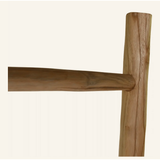 Coffee Wood Wall Ladder