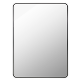 Aranya Accent Mirror with Matte Black Frame