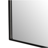 Jacques Small Mirror in Gunmetal