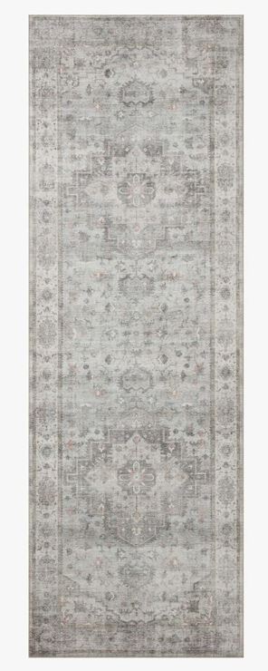 Heidi Rug Collection- Dove/Blush