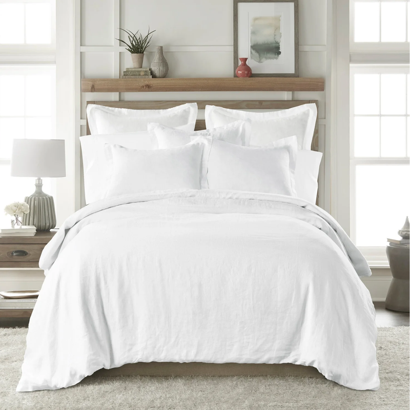 Washed Linen Duvet Cover