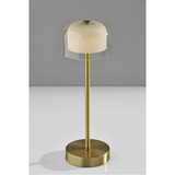 Benji Cordless LED Table Lamp in Brass