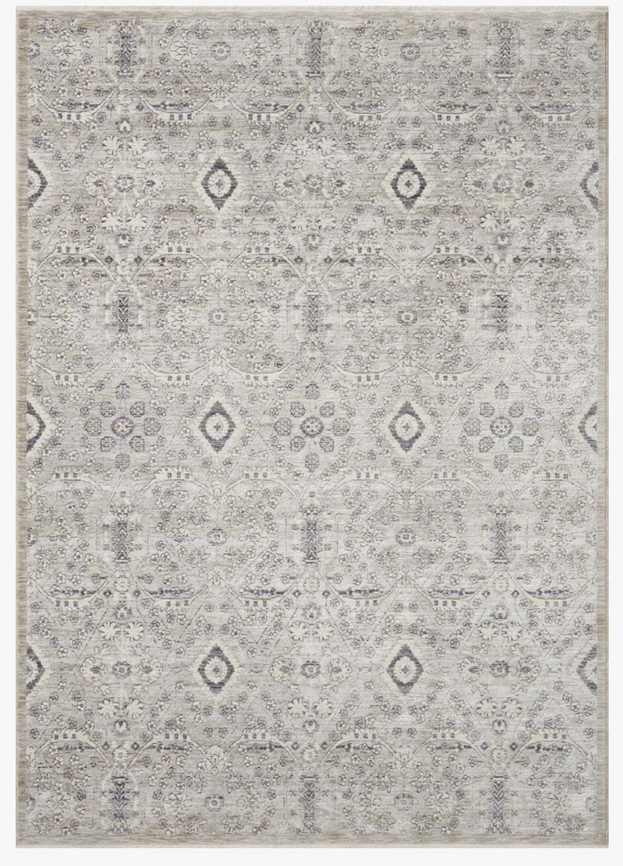 Zuma Area Rug - Silver/Sky