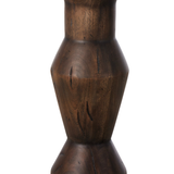 Rivi Large End Table in Aged Belgium Bleach