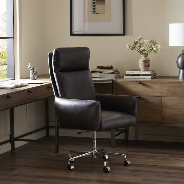 Wayland Desk Chair in Sonoma Black