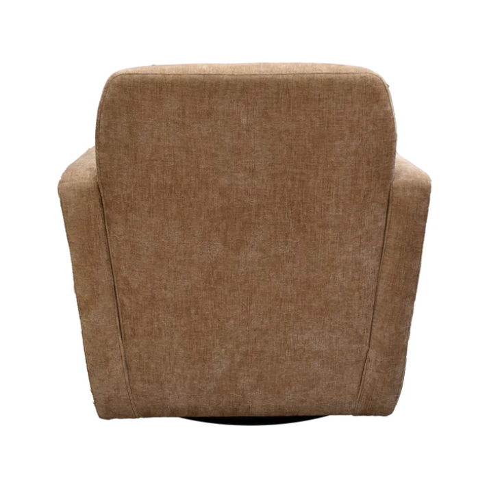 Cooper Swivel Club Chair - Latte Chanile