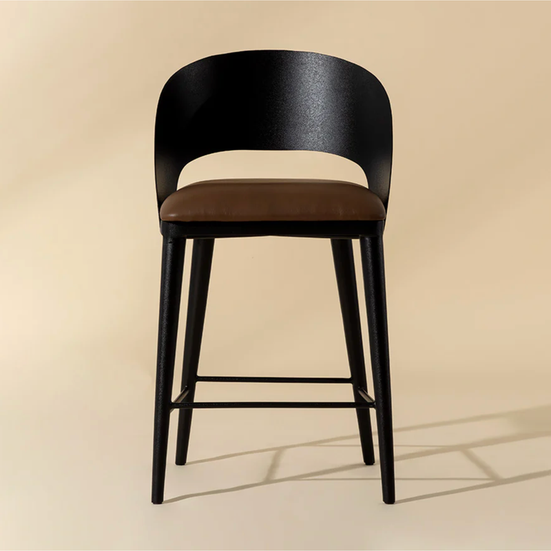Dezirae Stool in Cognac