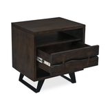 Madagascar Nightstand in Dark Brown