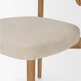 Motley Dining Chair in Tan/ Cream