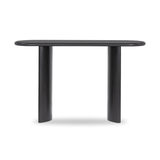 Paden Console Table in Aged Black Acacia